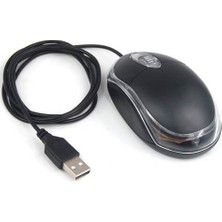 Koodmax WZ-800 Optik USB Mouse Kırmızı Işıklı Mini USB Maus