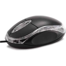 Koodmax WZ-800 Optik USB Mouse Kırmızı Işıklı Mini USB Maus