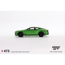 Mini Gt 473 Bentley Continental Gt Speed 2022 Apple Green 1:64 Model Araba