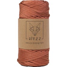 Ritzz Floş Makrome Ipi / 4 mm / Tarçın