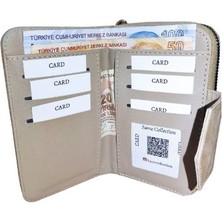 BC Barse Collection Barse Collection  Kadın Küçük Boy Fermuarlı Patlı Cüzdan Kartlık