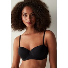 Penti Bloom Mikro Sütyen Kadınlar İçin Siyah Renkli Konforlu Tasarım ve Polyester-Elastan Kumaş