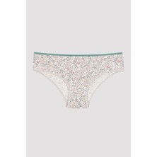Penti Floral Çiçek Desenli 3lü Cover Çok Renkli Slip Külot