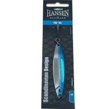 Hansen Sd Pilgrim 7.8cm 22GR Silver/blue Lüfer-Levrek Kaşık