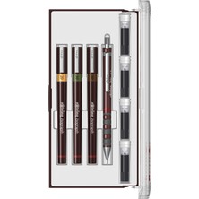 Xnews Isograph Junior Set (0.2-0.3-0.5 Mm) + Tikky Mekanik Kurşun Kalem 0.5 mm - S0699320
