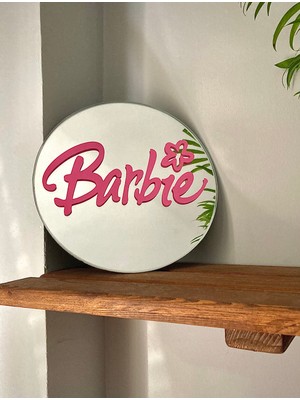 Home Art Nova Barbie Yuvarlak Ayna Dekoratif Ayna