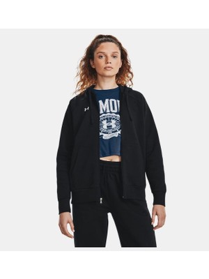 Under Armour Kadın UA Rival Fleece Tam Fermuarlı Kapüşonlu Üst