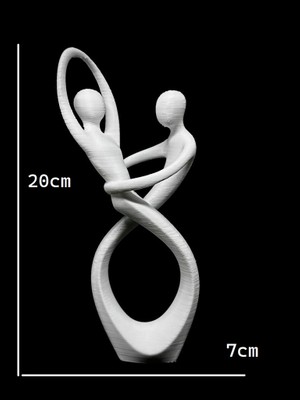 Lu Design Dans Eden Çift Iskandinav Biblo & Biyoplastik