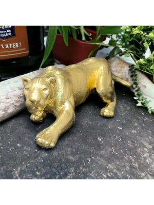 Lu Design Gold Renk Panter Biblo