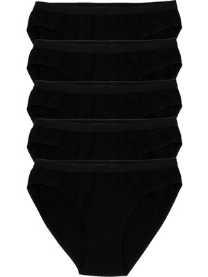Betimoda Tutku Kadın Penye Bikini 5li Külot Karışık