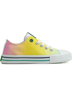 Benetton Sarı Kız Çocuk Sneaker BN-30188