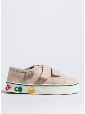 Benetton Bej Kız Çocuk Sneaker BN-30960