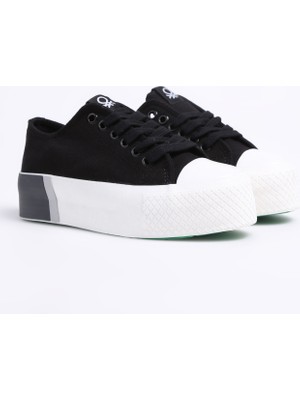 Benetton Siyah Kadın Sneaker BN-30941