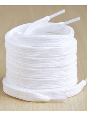 Kaliteli Beyaz 120 cm Spor Ayakkabı Bağcığı