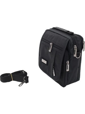 Seventeen 2248 Polyester Kumaş, Kulplu, Omuz Askılı Erkek Portföy Çanta Seventeen 2248