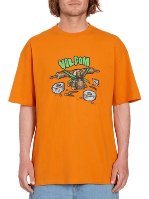 Volcom Turuncu Erkek T-Shirt A5212306_VOLCOM Fa Todd Bratrud Lse