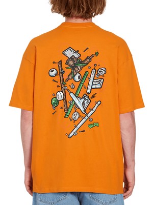 Volcom Turuncu Erkek T-Shirt A5212306_VOLCOM Fa Todd Bratrud Lse