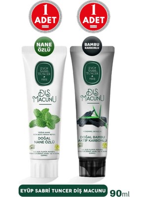 Eyüp Sabri Tuncer Diş Macunu Nane Özlü ve Bambu Karbon