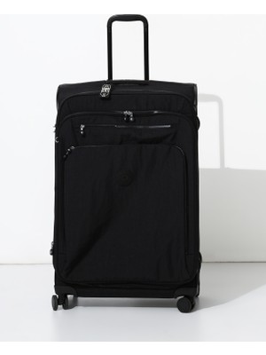 Kipling Siyah Çekçekli Sert Valiz New Yourı Spın KI7930P39 L