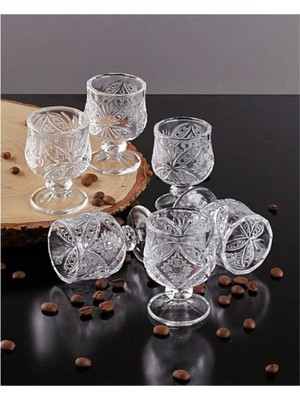 Kristal Kahve Yanı Bardak