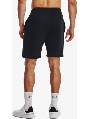 Under Armour Ua Rival Fleece Shorts Siyah Erkek Şort 1379779-001