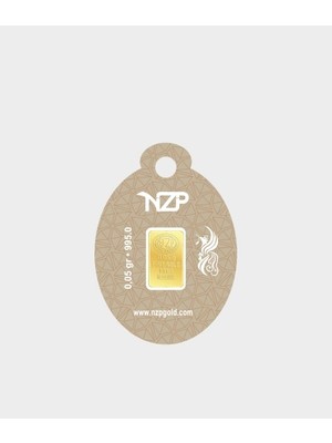 NZP Gold 0.05 Gram 24 Ayar Altın