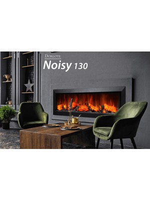 Dorlote Noisy 130 Elektrikli Şömine (Isıtıcılı, Bluetooth)