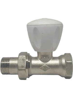 E.C.A Eca Rv3 Düz Vana 1/2"-Radyatör Vanası Ts"li