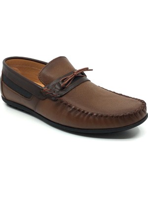 Çetintaş Luis Figo %100 Hakiki Deri Yazlık Rahat Erkek Ortopedik Büyük Numara Rok Ayakkabı 39-48