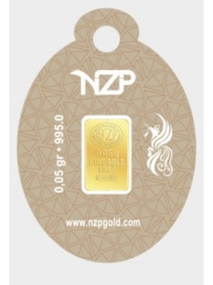 NZP Gold 0,05 Gram 24 Ayar Altın