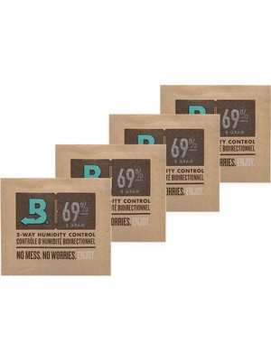 Boveda %69 8gr kapalı Paket Puro Nemlendirici 4'lü Paket