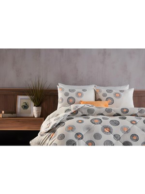 Doqu Home Polycotton Pamuklu Uyku Seti Cosmos Çift Kişilik