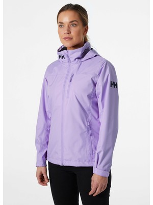 Helly Hansen W Crew Midlayer Kadın Mor Mont 33891-699