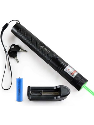 Volemi V-009 Pro Series Yeşil Lazer Pointer Şarjlı Pilli 1000MW Cep Boy Lazer