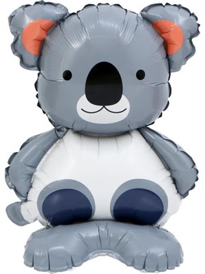 Kidspartim Ayaklı Rakun Folyo Balon 41X30 cm