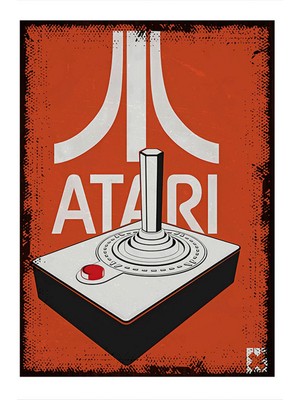 Ekart Atari Modern Ahşap Tablo 50CMX 70CM