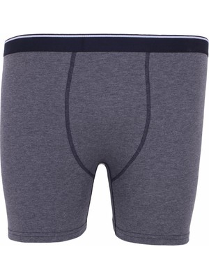 Starbattal Erkek Büyük Beden Likralı Uzun Paça Boxer 11906-242
