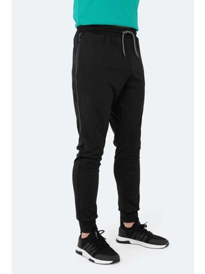 Slazenger Erkek Jogger Raşel Kumaş Erkek Eşofman Alt ST13PE056-500-1SIYAH