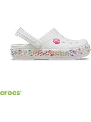 Crocs Çocuk Terlik Crocband Stretch Necklace Cgk Kız Çocuk İçin Konforlu ve Hafif Tasarım