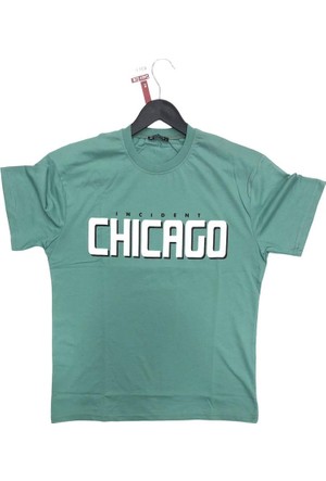 Adidas chicago shop t shirt yeşil