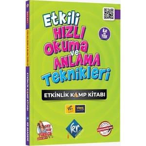 Kr Akademi Yayınları Gezgin Türkçe Hale Hoca Etkili Hızlı Okuma Anlama Teknikleri
