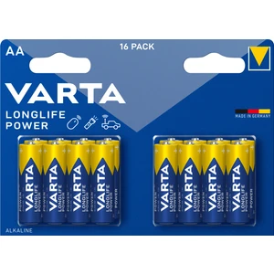 VARTA Longlife Power AA Alkalin kalem pil 16'lI paket