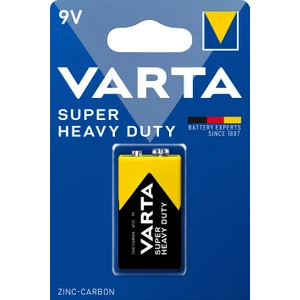 VARTA Super Heavy Duty 9V Çinko Karbon Pil