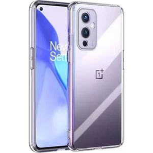Oneplus 9 Kılıf Silikon Şeffaf + Ekran Koruyucu