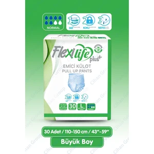 Flexi Life Ped Emici Külot Hasta Bezi Large Beden 30'lu