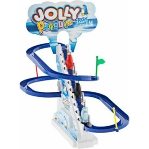 Müzikli Hareketli Jolly Penguın Penguen Kaydırak Seti