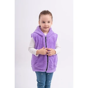Sweet's Collection Unisex Genç Çocuk Kapüşonlu Welsoft Peluş Yelek