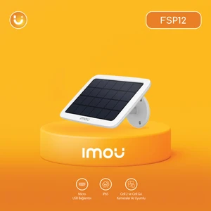 IMOU Solar Panel /  Cell Go ve Cell 2 Kameralarla Uyumlu - IP65 - Micro USB Bağlantısı (FSP12)