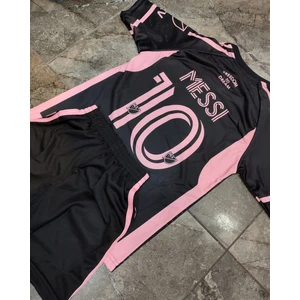 Inter Miami Yeni Sezon Messi Siyah Futbol Forması Şortlu