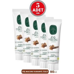 Eyüp Sabri Tuncer Diş Macunu Karanfil Özlü 90 ml x 5 Adet